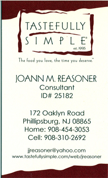 Tastefully Simple - Phillipsburg NJ